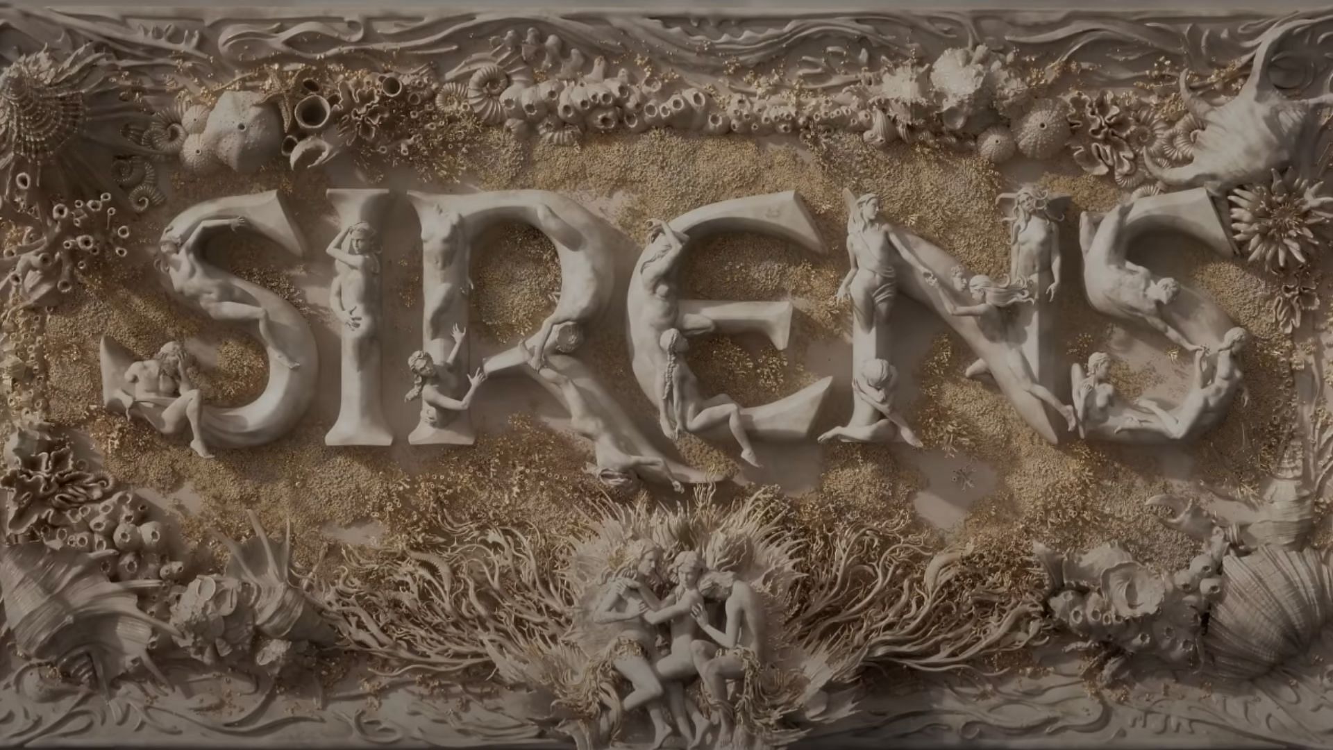 The title card of Sirens (Image via YouTube/Netflix)